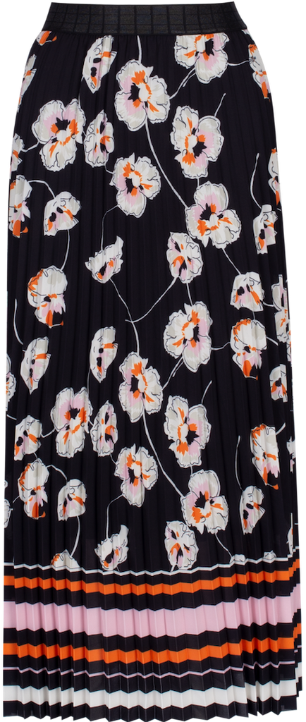 Pleated Floral Skirt – Citizen Glory