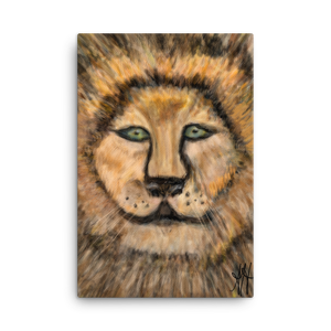 The Lion of Judah Agape Love Canvas - Citizen Glory