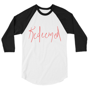 Redeemed by His Love 3/4 Sleeve Tee - Citizen Glory