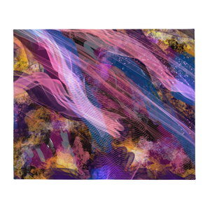 Between Heaven and Earth Throw Blanket - Citizen Glory