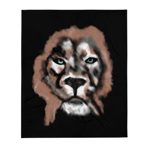 Lion of Judah Throw Blanket - Citizen Glory